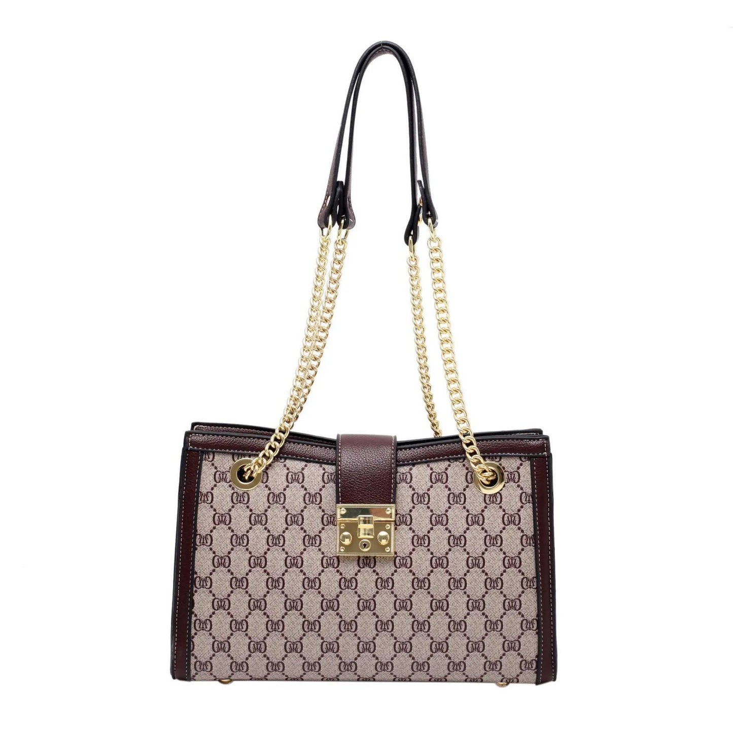 GUCCI Padlock small shoulder bag GG Canvas