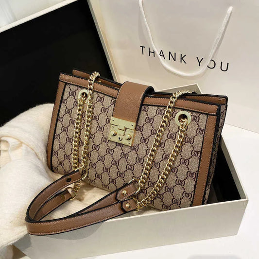 GUCCI Padlock small shoulder bag GG Canvas