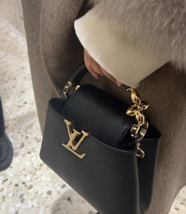 LOUIS VUITTON  Luxe Elegance Mini Tote – Ivory Edition