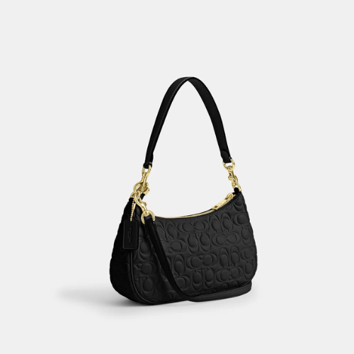 Teri Shoulder Bag In Signature Leather