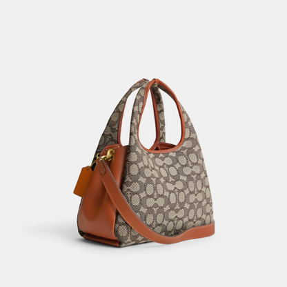 Lana Bag 23 In Signature Jacquard